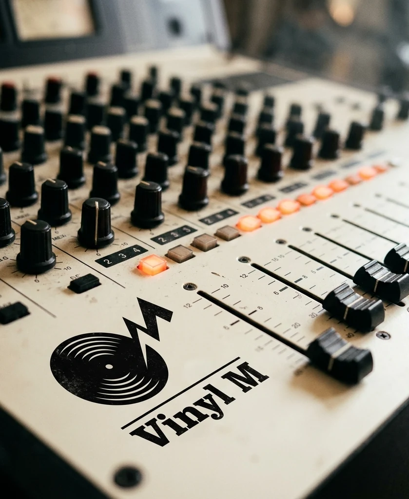 Mikseta sa logotipom Vinyl M