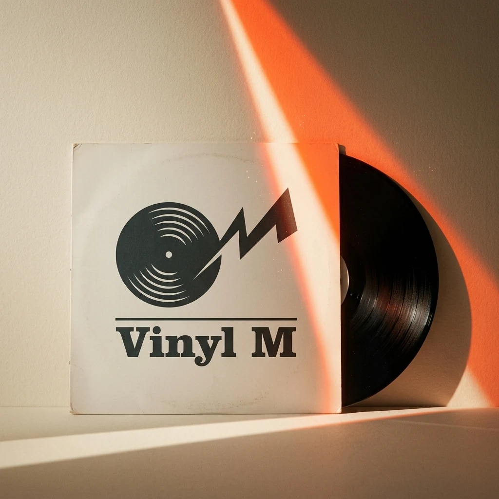 Vinyl M — vinil ploča sa logotipom
